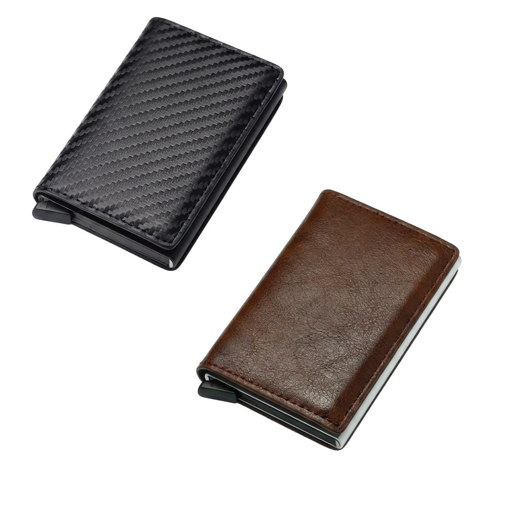 2 Unidades - carteira antifurto RFID